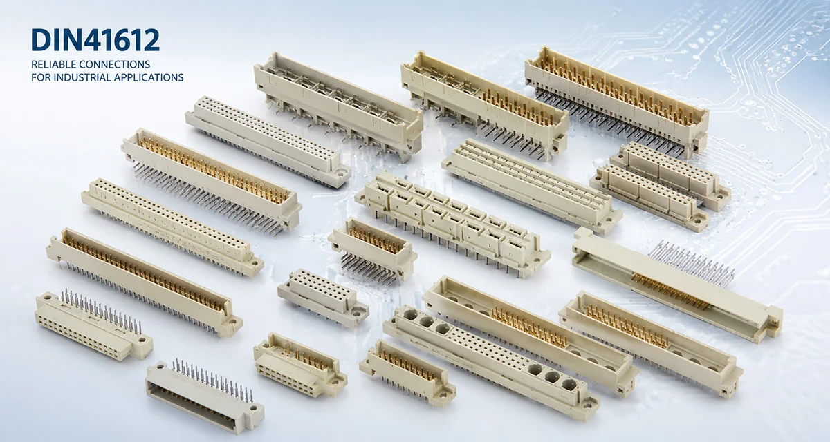 DIN41612 connector family - Type B, C, D, R drop-in alternatives
