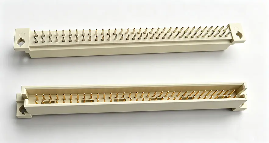 DIN 41612 male header connector